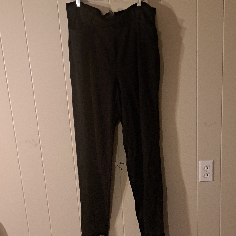 Ashley Stewart Men's Elegant Black Dress Pants